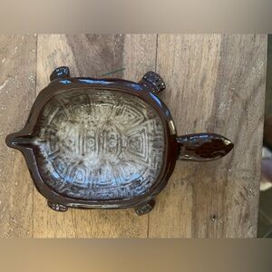 Evangaline Canada 1022 Turtle Soap Dish Ceramic Pottery